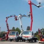 Frison edilizia noleggio piattaforme aeree lavaggio pannelli solari Sossano Vicenza Veneto