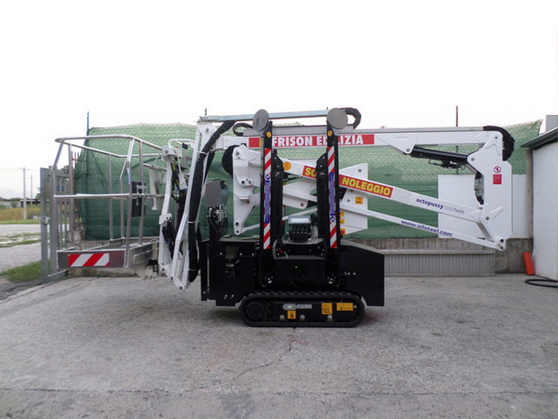 Frison edilizia noleggio piattaforme aeree lavaggio pannelli solari Sossano Vicenza Veneto